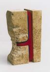Filces forma, 1981 kl, mészkő, filc, m: 30 cm 