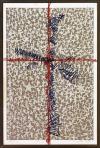 Crux IV., 1988, szitanyomat, papír, 62,5x44 cm